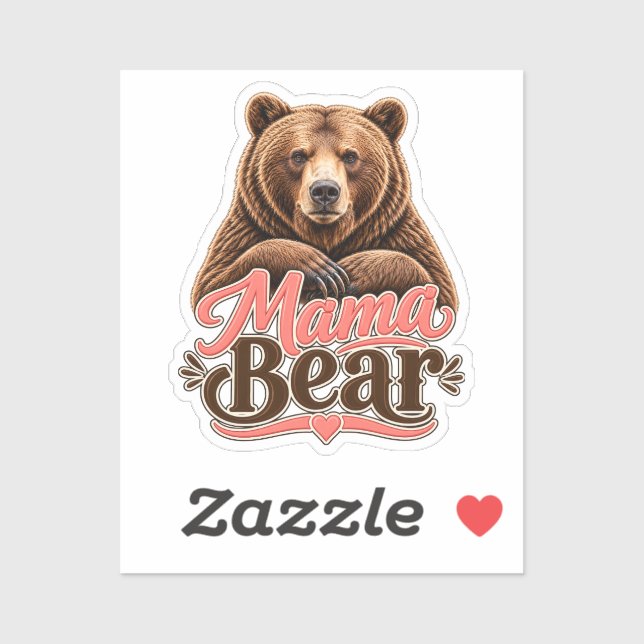 Mama Bear  Sticker (Sheet)