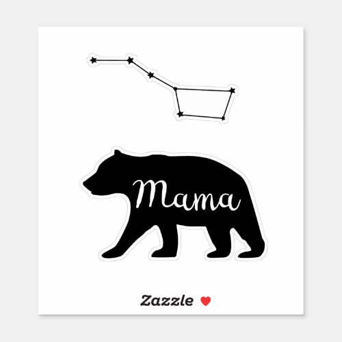 Mama Bear Sticker Sticker