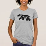 Mama Bear T-Shirt<br><div class="desc">Custom printed apparel with trendy Mama Bear graphic. Visit our store for matching Baby Bear design. Click Customize It to personalize the design with your own text and images. Choose from a wide range of shirt styles and colors.</div>