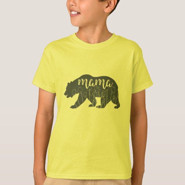 Mama bear T-shirt (Front)