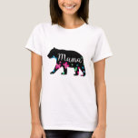 Mama Bear T-shirt. T-shirt at Zazzle