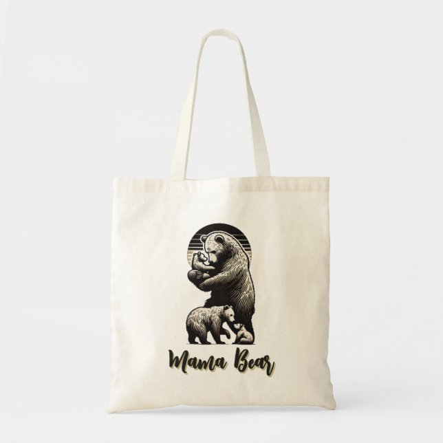 Mama Bear Tote Bag (Front)