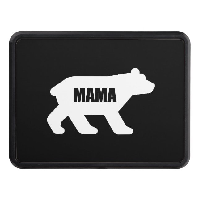 Mama Bear Tow Hitch Cover (Front)