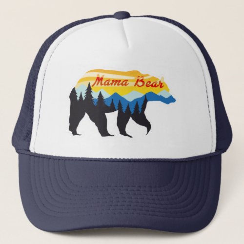 Mama Bear unisex outdoor hat 