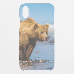 Mama bear watching her two kids iPhone XR case