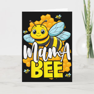 Mama Bee Family Bee First Bee Day Outfits Card
