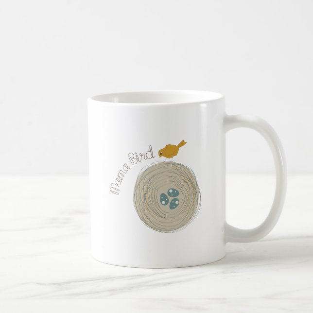 Mama Bird Coffee Mug (Right)
