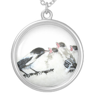 Mama bird Necklace