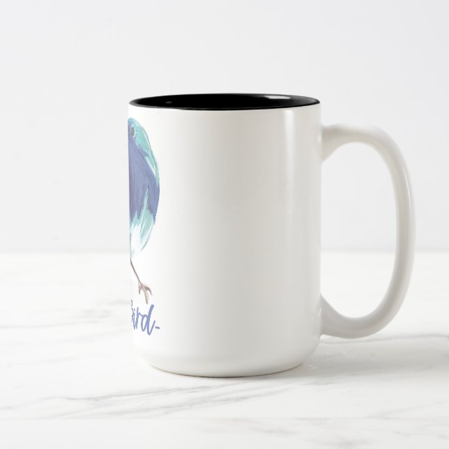 MAMA BIRD Two-Tone COFFEE MUG (Right)