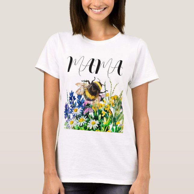 Mama, bumblebee T-Shirt (Front)