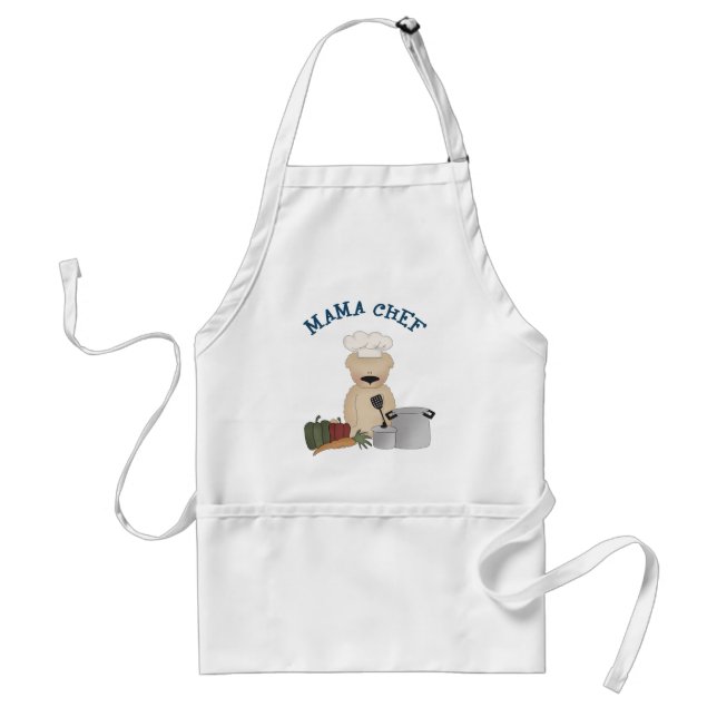 Mama Chef Adult Apron (Front)