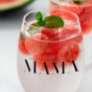 Mama | Chic Boho Lettering & Floral Stemless Wine Glass