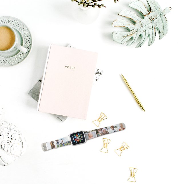 Mama | Chic Boho Lettering & Photo Apple Watch Band (Creator Uploaded)