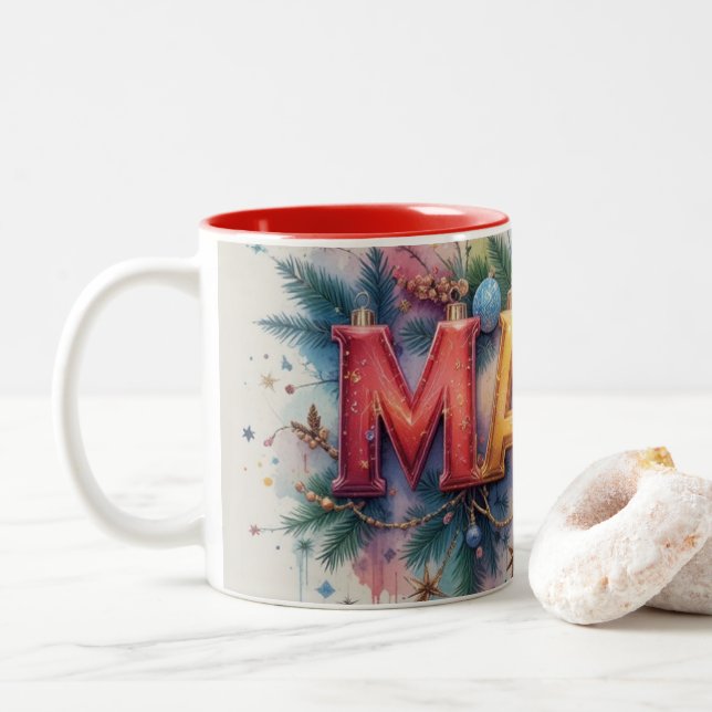 Mama Christmas Mug (With Donut)