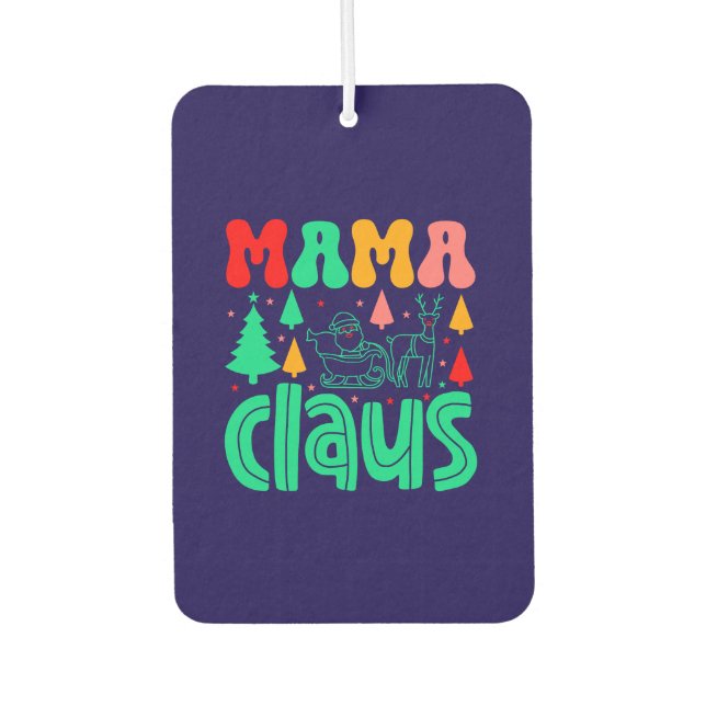 Mama Claus Christmas Design-60097 Air Freshener (Front)