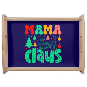 Mama Claus Christmas Design-60097 Serving Tray