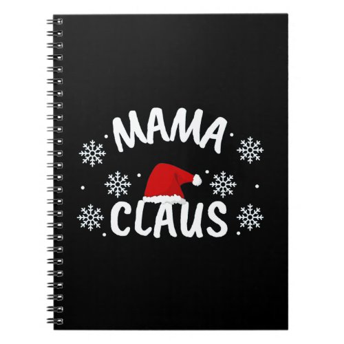 Mama Claus Christmas Notebook