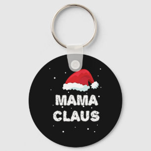 Mama Claus - Family Outfit - Pajama Matching Xmas  Keychain