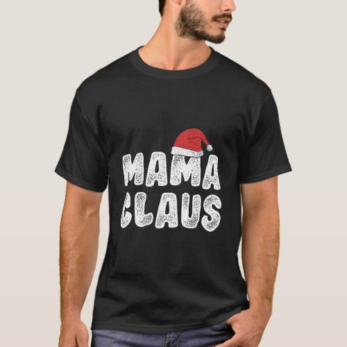 Mama Claus Hoodie Mrs Santa Pajama Costumes Christ T_Shirt