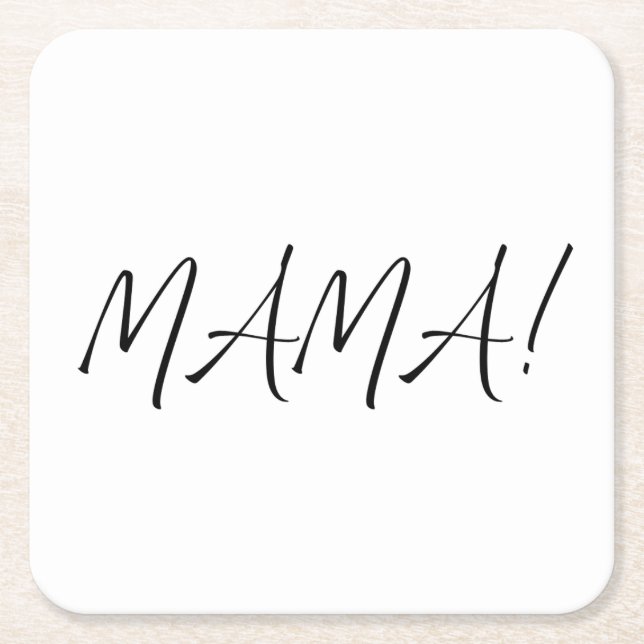 MAMA! Coasters (Front)