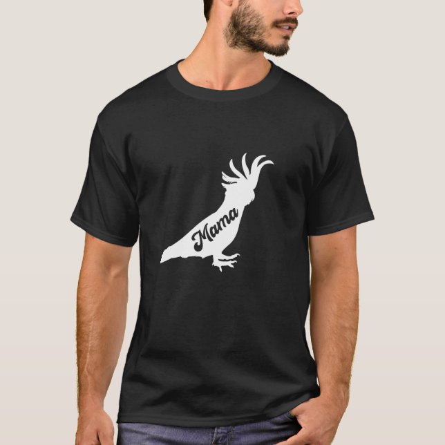 Mama Cockatoo Cute Family Matching Costume  T-Shirt (Front)