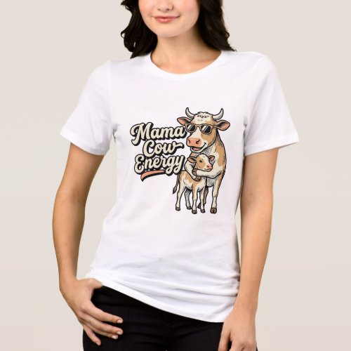 Mama Cow Shirt for Country Farm Moms