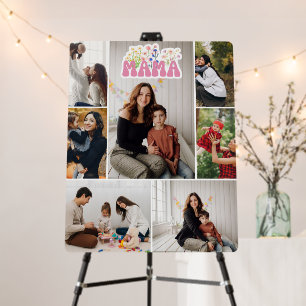 Mama Custom Photo Collage Foam Board