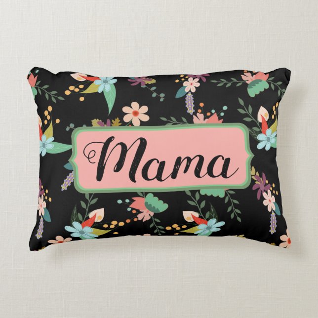 Mama Decorative Pillow (Front)