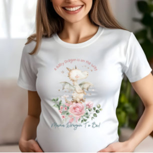 Mama Dragon To Be Baby Shower T-Shirt