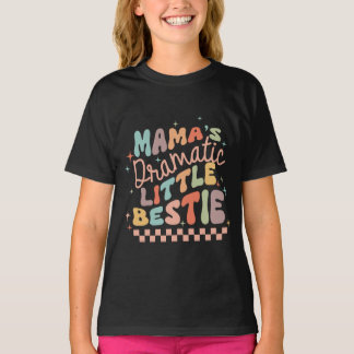 Mama Dramatic Lil Bestie | Funny Kids T-Shirt
