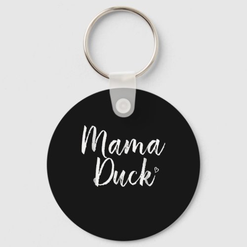 Mama Duck  Cute Duck Mors Day Gifts  Mom Keychain