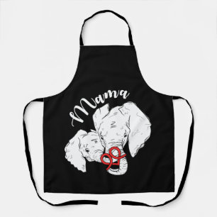Mama Elephant Cute Mother's Day Animal Apron
