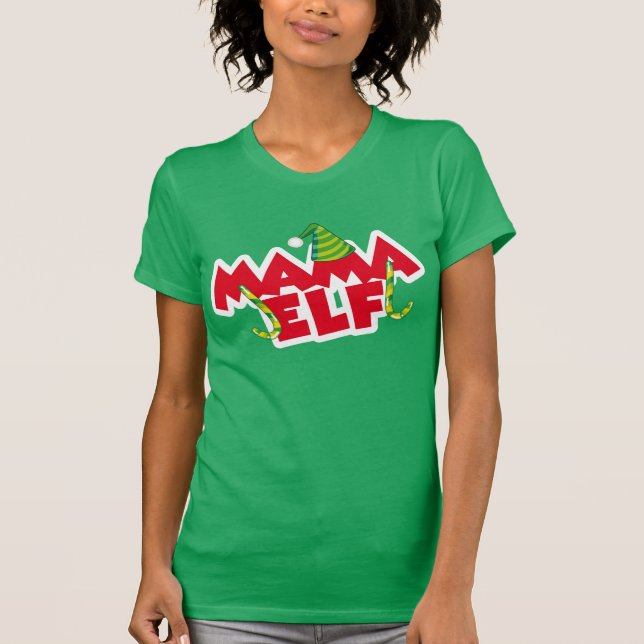 Mama Elf T-Shirt (Front)