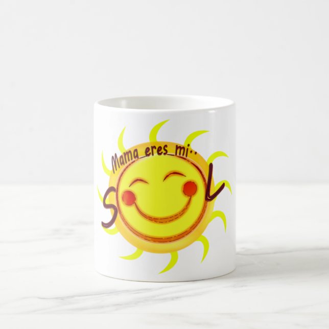 Mama eres mi SOL Coffee Mug (Center)