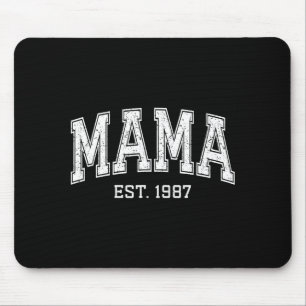 Mama Est 1987 Mom D Mothers Day Ized  Mouse Pad