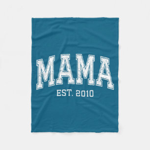 Mama Est 2010 Mom D Mothers Day Ized  Fleece Blanket