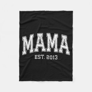 Mama Est 2013 Mom D Mothers Day Ized  Fleece Blanket