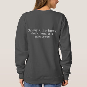 Mama est 2026 embroidered sweatshirt