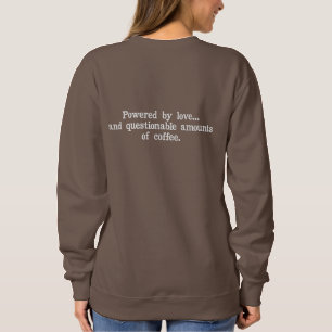 Mama est 2026 embroidered sweatshirt