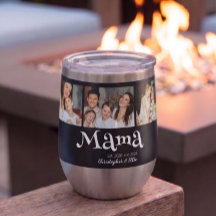 Mama Established 3 Photo Kids Name Fun