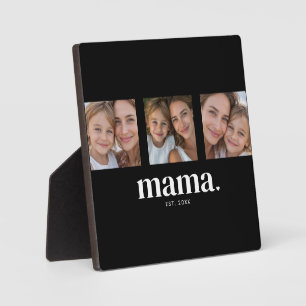 Mama Established Photo Plaque