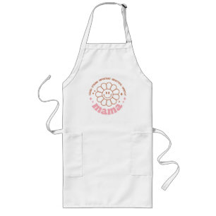 Mama Flower: Loved, Strong, Beautiful, and Worthy Long Apron