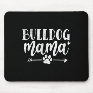 Mama Fun English Bulldog Dog Mom Mothers Mouse Pad