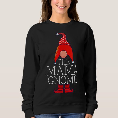 Mama Gnome Family Matching Group Christmas Outfits Sweatshirt