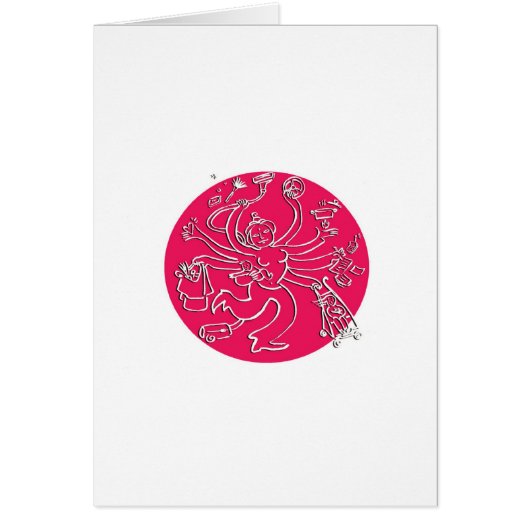 mama goddess cards (Front)