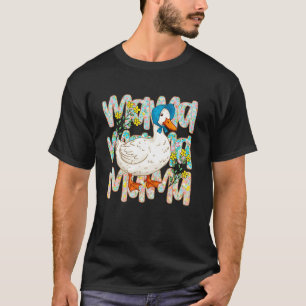 Mama Goose Mommy Joke Funny Mom Silly Mothers Day T-Shirt