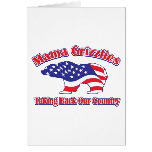 Mama Grizzlies Cards (Front)