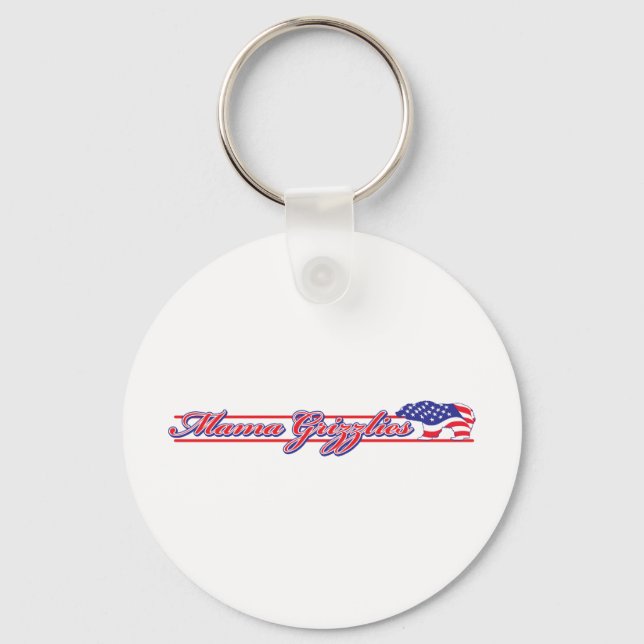 Mama Grizzlies Keychain (Front)