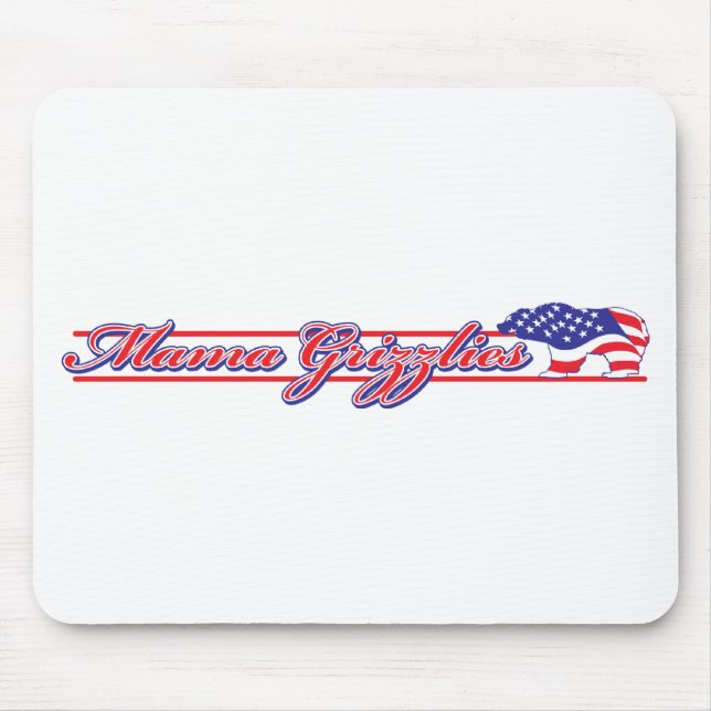 Mama Grizzlies Mouse Pad (Front)
