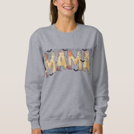 Mama Halloween Fall Sweatshirt | Cozy Autumn Top
